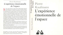 Pierre Kaufmann - l'expérience émotionnelle de l'espace